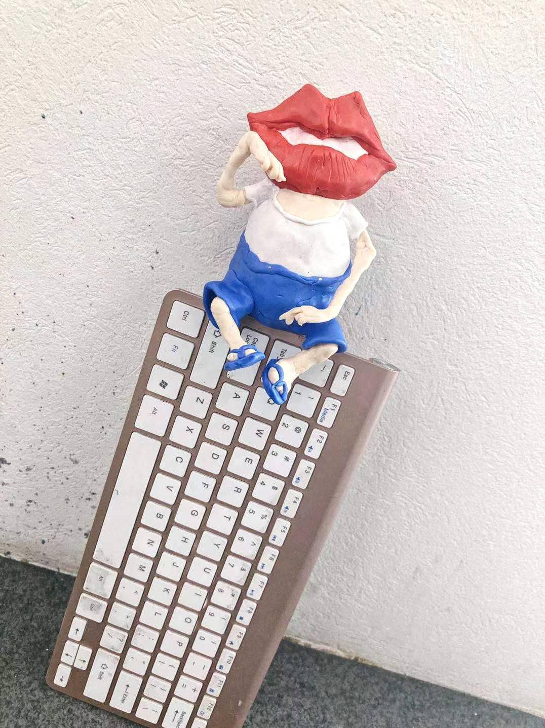 The Keyboard Man Who Saves The World Only By Typing